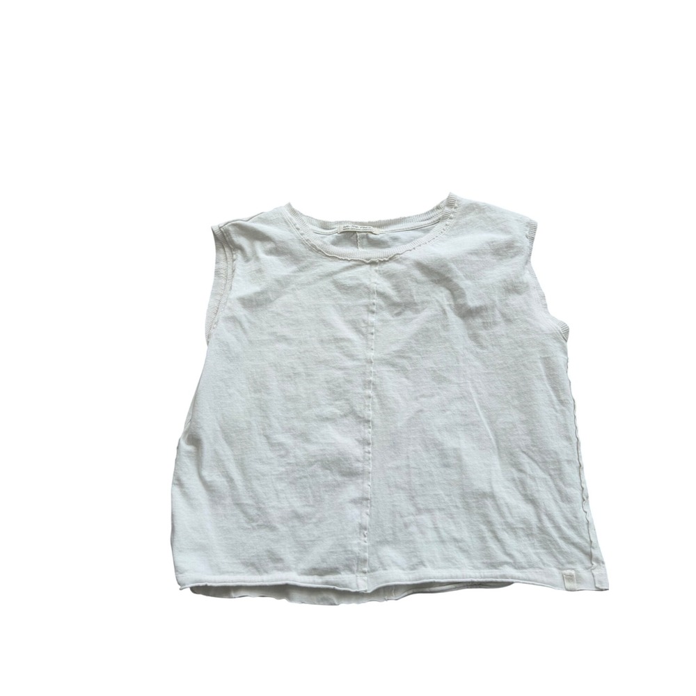We The Free Cream Boxy Muscle Tank